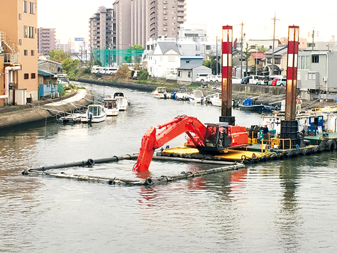 浚渫(しゅんせつ)工事